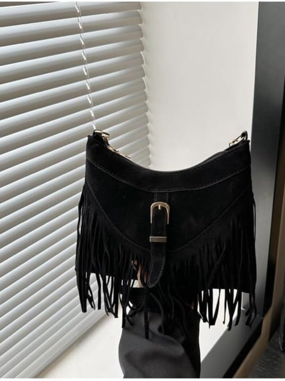Western Purses For Women,Small Fringe Crossbody Bag With Wrist Strap Mini Hipppi - Picture 7 of 8